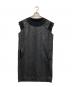 MM6 Maison Margiela（エムエムシックスメゾンマルジェラ）の古着「ノースリーブワンピース」｜ブラック