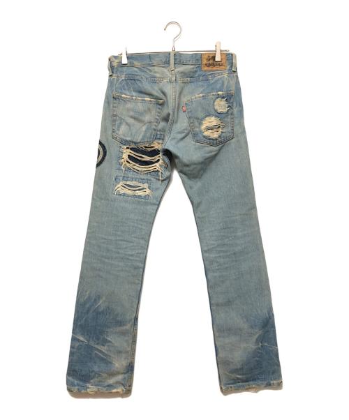 Hysteric Glamour（ヒステリックグラマー）Hysteric Glamour (ヒステリックグラマー) デニムパンツ インディゴ サイズ:SIZE Sの古着・服飾アイテム