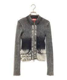DIESEL（ディーゼル）の古着「ジップジャケット」｜グレー