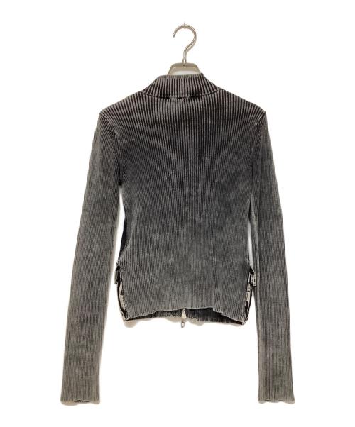 DIESEL（ディーゼル）DIESEL (ディーゼル) ジップジャケット グレー サイズ:SIZE Sの古着・服飾アイテム