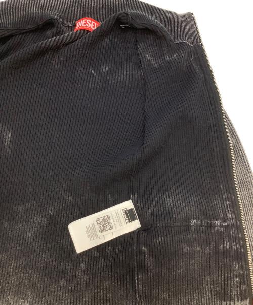 DIESEL（ディーゼル）DIESEL (ディーゼル) ジップジャケット グレー サイズ:SIZE Sの古着・服飾アイテム