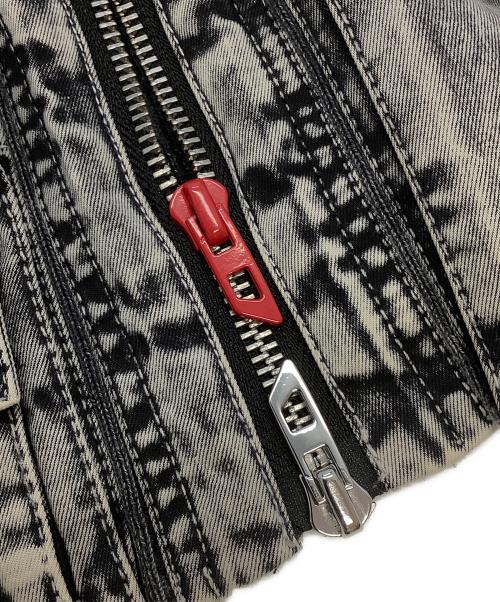 DIESEL（ディーゼル）DIESEL (ディーゼル) ジップジャケット グレー サイズ:SIZE Sの古着・服飾アイテム