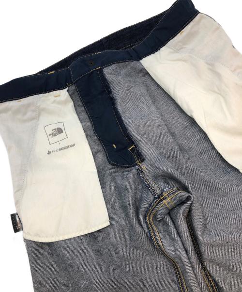 THE NORTH FACE（ザ ノース フェイス）THE NORTH FACE (ザ ノース フェイス) デニムファイヤーフライパンツ インディゴ サイズ:Lの古着・服飾アイテム