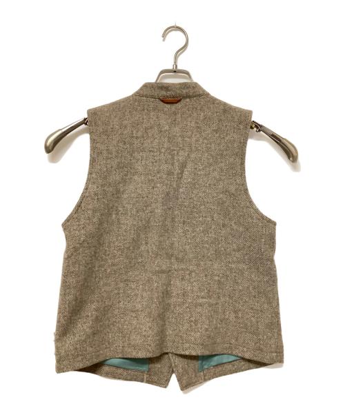 vm（ヴーム）vm (ヴーム) ベストジャケット ベージュの古着・服飾アイテム
