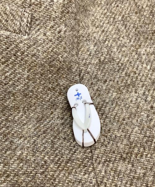 vm（ヴーム）vm (ヴーム) ベストジャケット ベージュの古着・服飾アイテム