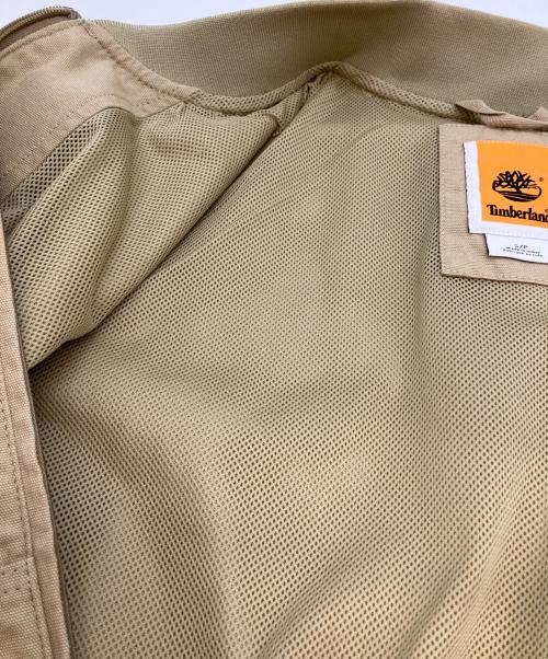 Timberland（ティンバーランド）Timberland (ティンバーランド) ジップジャケット ベージュ サイズ:SIZE Sの古着・服飾アイテム