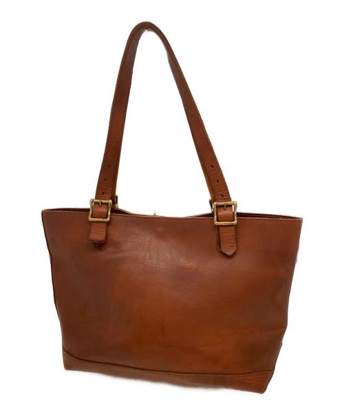 vasco（ヴァスコ）vasco (ヴァスコ) トートバッグ ブラウンの古着・服飾アイテム