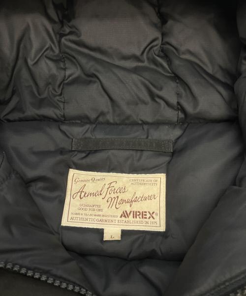 AVIREX（アヴィレックス）AVIREX (アヴィレックス) ダウンジャケット ブラウン サイズ:Lの古着・服飾アイテム