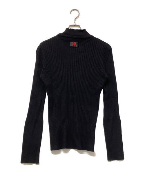 VERSACE JEANS COUTURE（ヴェルサーチ ジーンズクチュール）VERSACE JEANS COUTURE (ヴェルサーチ ジーンズクチュール) 厚手ニット ブラック サイズ:XXLの古着・服飾アイテム