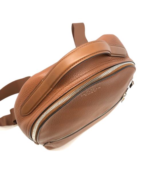 SMYTHSON（スマイソン）SMYTHSON (スマイソン) リュック ブラウンの古着・服飾アイテム