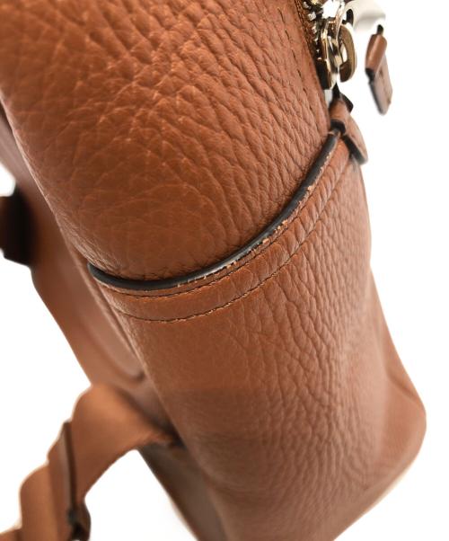 SMYTHSON（スマイソン）SMYTHSON (スマイソン) リュック ブラウンの古着・服飾アイテム