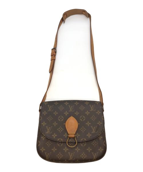 LOUIS VUITTON（ルイ ヴィトン）LOUIS VUITTON (ルイ ヴィトン) サンクルー　ショルダーバッグ ブラウンの古着・服飾アイテム