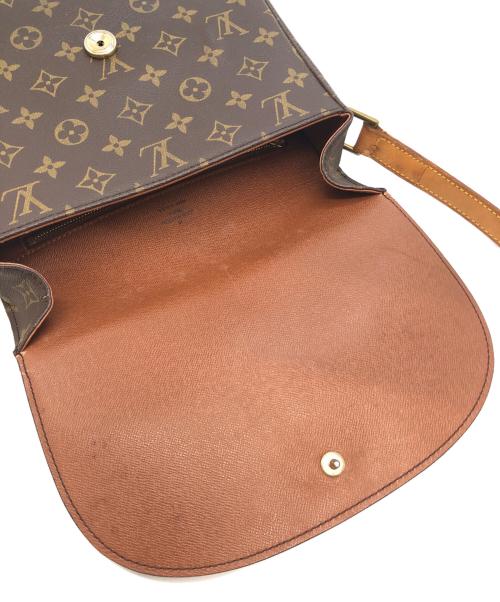 LOUIS VUITTON（ルイ ヴィトン）LOUIS VUITTON (ルイ ヴィトン) サンクルー　ショルダーバッグ ブラウンの古着・服飾アイテム