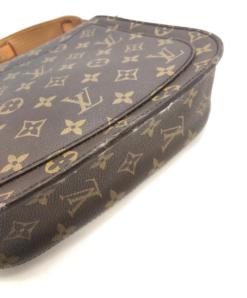 LOUIS VUITTON（ルイ ヴィトン）LOUIS VUITTON (ルイ ヴィトン) サンクルー　ショルダーバッグ ブラウンの古着・服飾アイテム