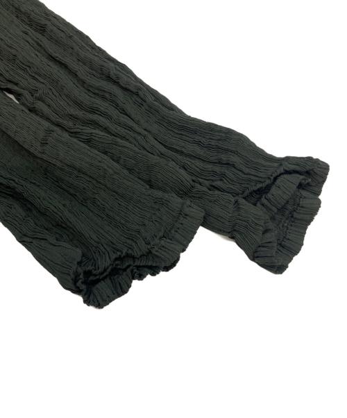 me ISSEY MIYAKE（ミーイッセイ ミヤケ）me ISSEY MIYAKE (ミーイッセイ ミヤケ) 薄手カーディガン グリーン サイズ:不明の古着・服飾アイテム