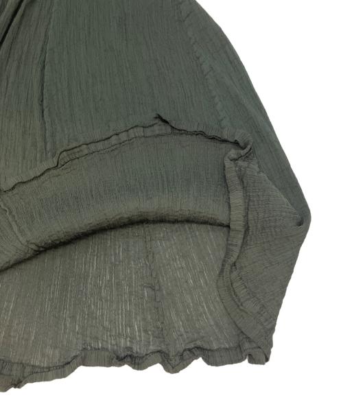 me ISSEY MIYAKE（ミーイッセイ ミヤケ）me ISSEY MIYAKE (ミーイッセイ ミヤケ) ノースリーブワンピース グリーン サイズ:不明の古着・服飾アイテム