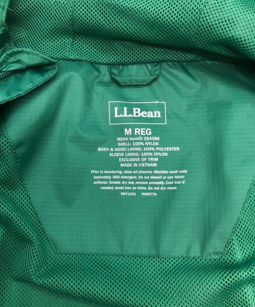 L.L.Bean（エルエルビーン）L.L.Bean (エルエルビーン) ナイロンパーカー グリーン サイズ:SIZE Mの古着・服飾アイテム