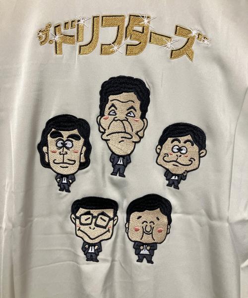 SHISHUMANIA（シシュウマニア）SHISHUMANIA (シシュウマニア) ザ・ドリフターズ (ザ・ドリフターズ) ボーリングシャツ ベージュ サイズ:Lの古着・服飾アイテム
