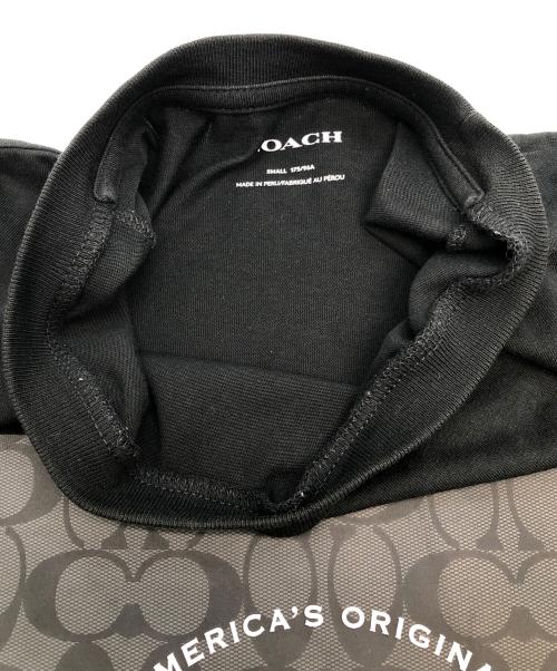 COACH（コーチ）COACH (コーチ) シグネチャー スクエア Tシャツ ブラック サイズ:SIZE Sの古着・服飾アイテム