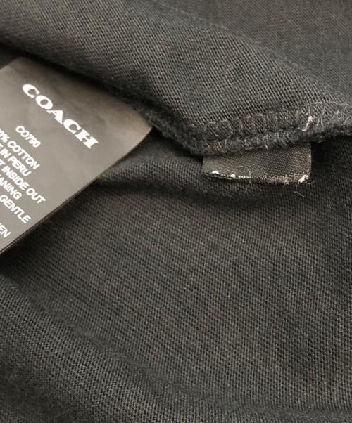 COACH（コーチ）COACH (コーチ) シグネチャー スクエア Tシャツ ブラック サイズ:SIZE Sの古着・服飾アイテム