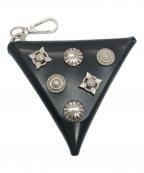 TOGAトーガ）の古着「Leather pouch triangle」｜ブラック