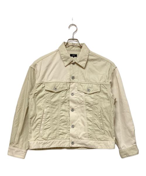 BEAMS（ビームス）BEAMS (ビームス) クレイジー トラッカージャケット ベージュ サイズ:SIZE Sの古着・服飾アイテム