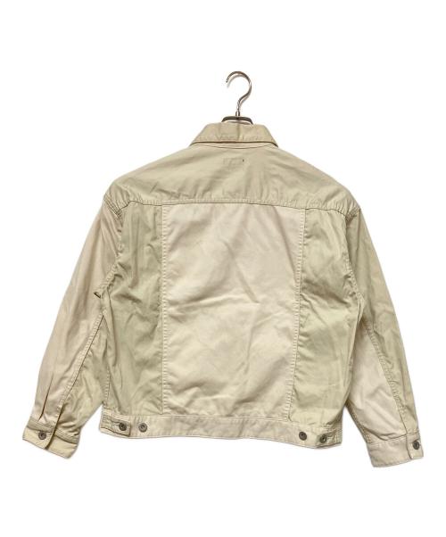 BEAMS（ビームス）BEAMS (ビームス) クレイジー トラッカージャケット ベージュ サイズ:SIZE Sの古着・服飾アイテム