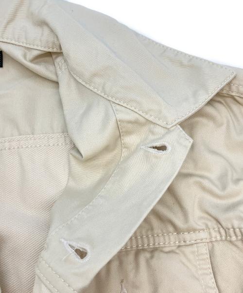 BEAMS（ビームス）BEAMS (ビームス) クレイジー トラッカージャケット ベージュ サイズ:SIZE Sの古着・服飾アイテム