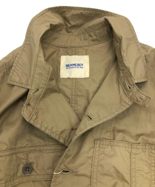 BEAMS BOY（ビームスボーイ）BEAMS BOY (ビームスボーイ) オールインワン ベージュ サイズ:Freeの古着・服飾アイテム