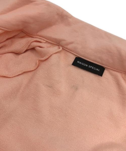 MAISON SPECIAL（メゾンスペシャル）MAISON SPECIAL (メゾンスペシャル) スウェットオールインワン ピンク サイズ:Freeの古着・服飾アイテム