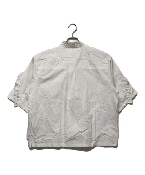 mici（ミチ）mici (ミチ) 長袖ブラウス ホワイト サイズ:Freeの古着・服飾アイテム