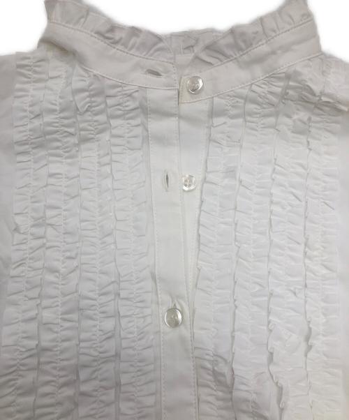 mici（ミチ）mici (ミチ) 長袖ブラウス ホワイト サイズ:Freeの古着・服飾アイテム
