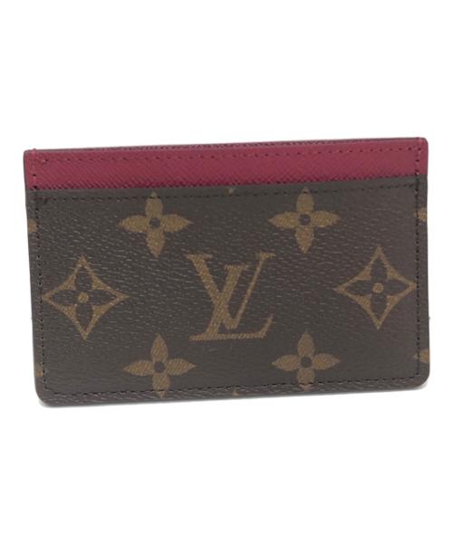 LOUIS VUITTON（ルイ ヴィトン）LOUIS VUITTON (ルイ ヴィトン) ポルト カルト・サンプール ブラウンの古着・服飾アイテム