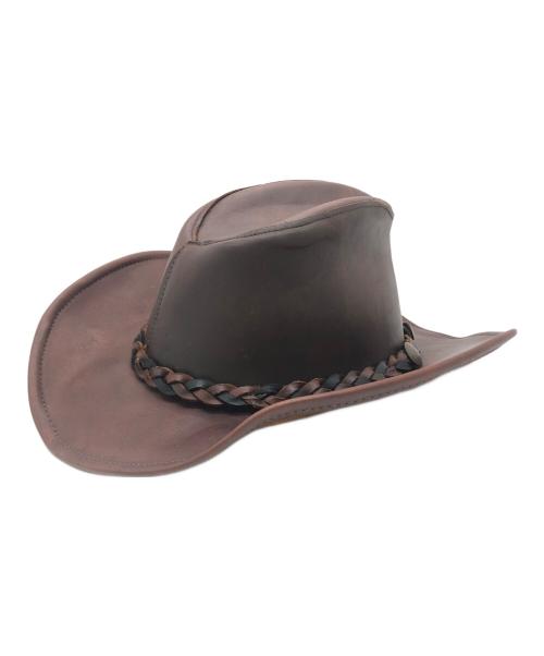 HENSCHEL HAT（ヘンシェルハット）HENSCHEL HAT (ヘンシェルハット) ウェスタンハット ブラウン サイズ:Lの古着・服飾アイテム