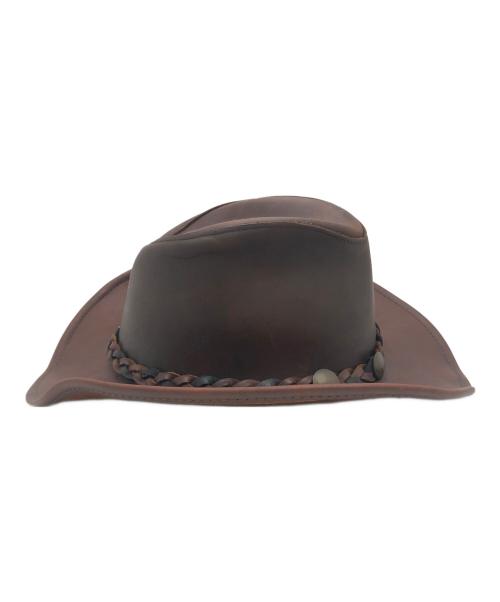 HENSCHEL HAT（ヘンシェルハット）HENSCHEL HAT (ヘンシェルハット) ウェスタンハット ブラウン サイズ:Lの古着・服飾アイテム