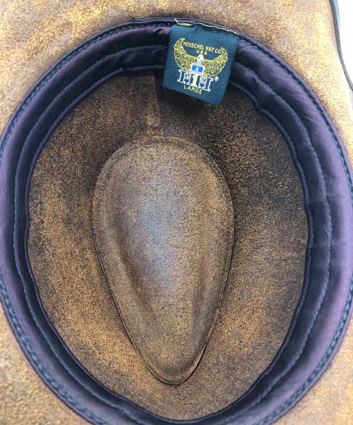 HENSCHEL HAT（ヘンシェルハット）HENSCHEL HAT (ヘンシェルハット) ウェスタンハット ブラウン サイズ:Lの古着・服飾アイテム