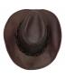 中古・古着 HENSCHEL HAT (ヘンシェルハット) ウェスタンハット ブラウン サイズ:L：5000円