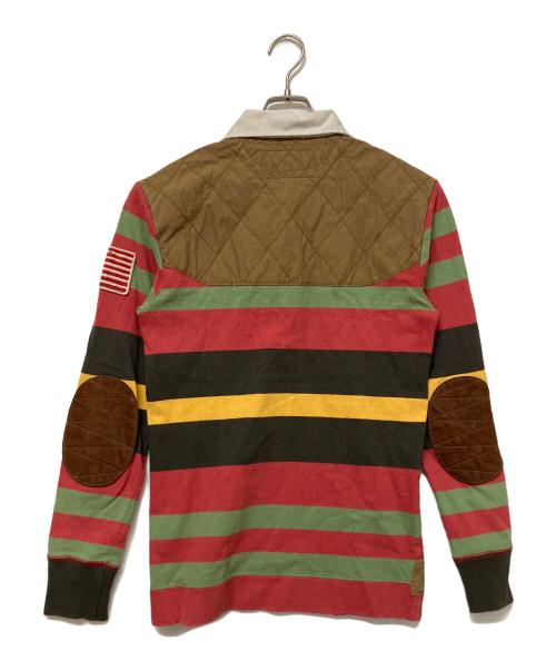 RALPH LAUREN（ラルフローレン）RALPH LAUREN (ラルフローレン) ラガーシャツ ブラウン×レッド×ホワイト サイズ:SIZE Sの古着・服飾アイテム