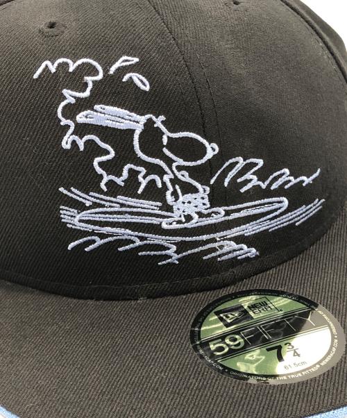 New Era（ニューエラ）New Era (ニューエラ) キャップ ブラック×ブルーの古着・服飾アイテム