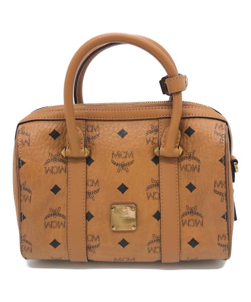 MCM（エムシーエム）MCM (エムシーエム) ハンドバッグ ブラウンの古着・服飾アイテム