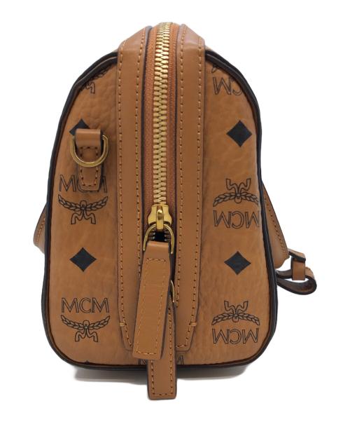 MCM（エムシーエム）MCM (エムシーエム) ハンドバッグ ブラウンの古着・服飾アイテム