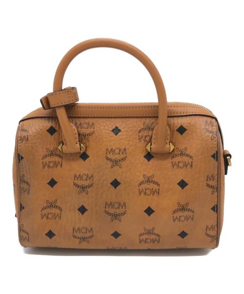 MCM（エムシーエム）MCM (エムシーエム) ハンドバッグ ブラウンの古着・服飾アイテム