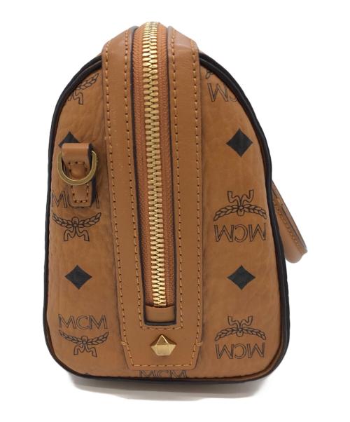 MCM（エムシーエム）MCM (エムシーエム) ハンドバッグ ブラウンの古着・服飾アイテム