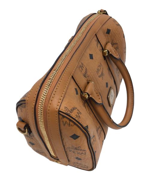 MCM（エムシーエム）MCM (エムシーエム) ハンドバッグ ブラウンの古着・服飾アイテム