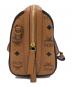 MCM (エムシーエム) ハンドバッグ ブラウン：8000円
