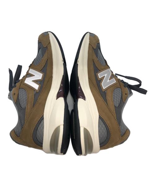 NEW BALANCE（ニューバランス）NEW BALANCE (ニューバランス) スニーカー グレー×ブラウン サイズ:24.5の古着・服飾アイテム