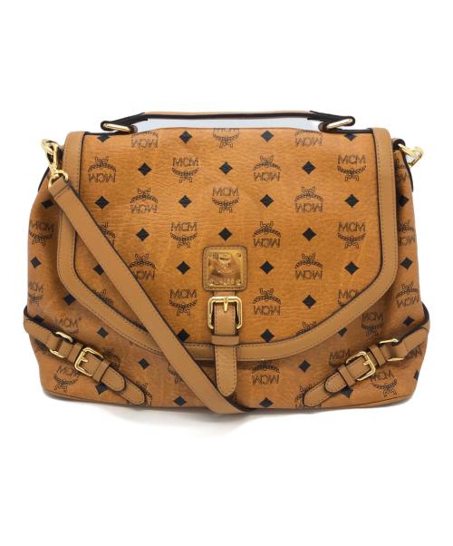 MCM（エムシーエム）MCM (エムシーエム) 2WAYショルダーバッグ ブラウンの古着・服飾アイテム