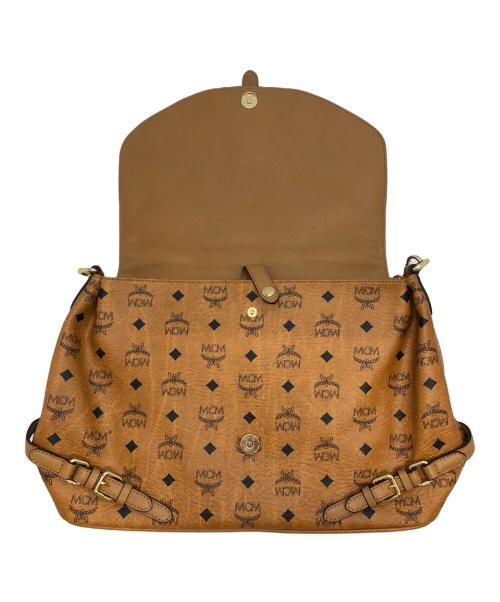 MCM（エムシーエム）MCM (エムシーエム) 2WAYショルダーバッグ ブラウンの古着・服飾アイテム
