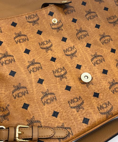 MCM（エムシーエム）MCM (エムシーエム) 2WAYショルダーバッグ ブラウンの古着・服飾アイテム