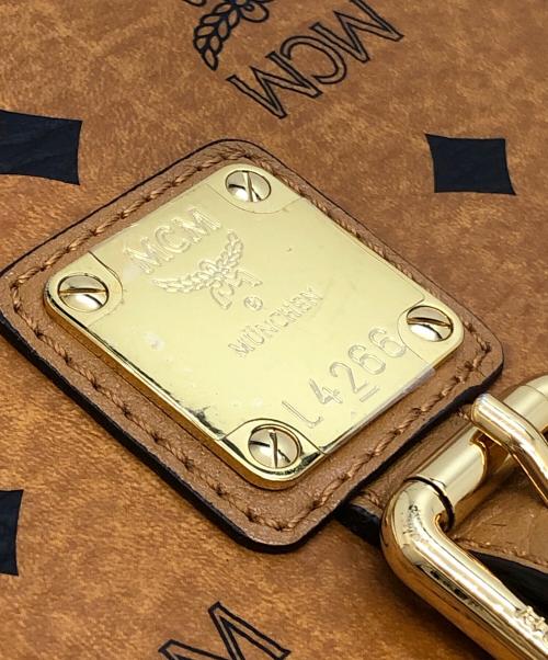 MCM（エムシーエム）MCM (エムシーエム) 2WAYショルダーバッグ ブラウンの古着・服飾アイテム